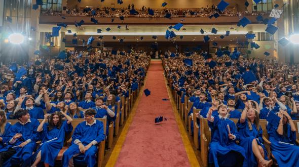 high school graduation